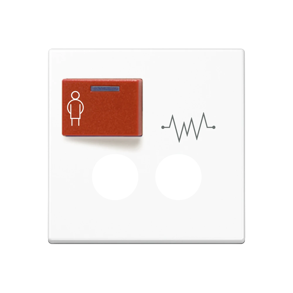 Centre plate for Ackermann, Typ 73075 D, 73075 B, white