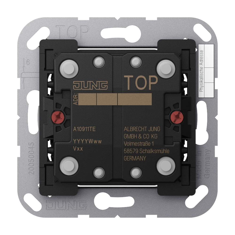 KNX push-button extension 1-gang, F10