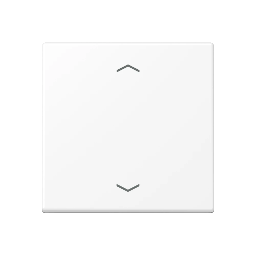 LB Management push-button, with arrow symbols, matt snow white