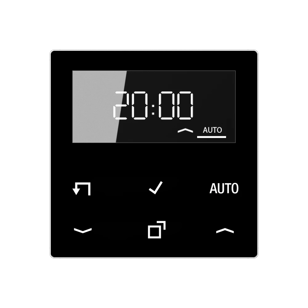 LB Management timer display, black