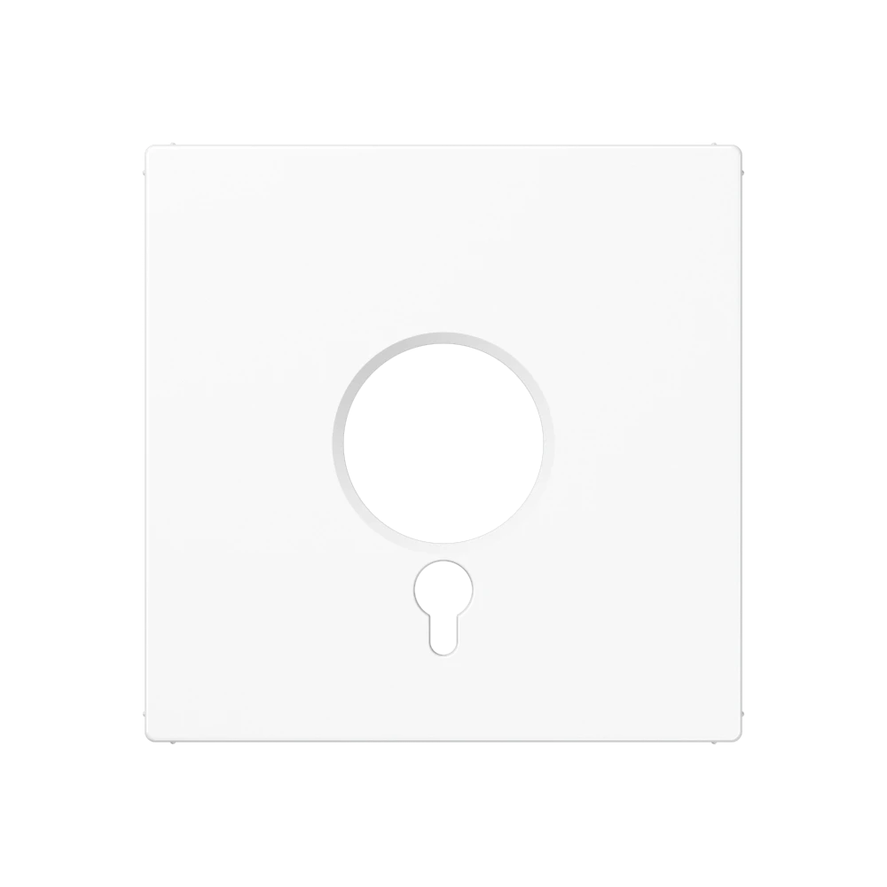 Centre plate, for panic button, white
