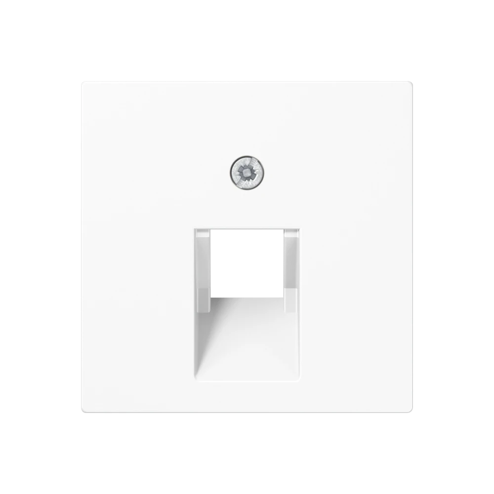 Centre plate for IAE/UAE sockets, 1 x 8-pole, white