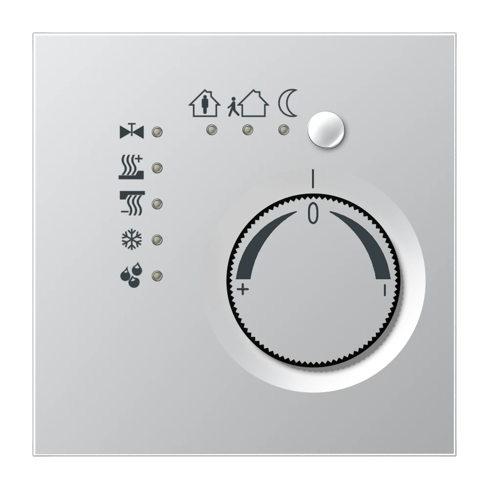 KNX kamerthermostaat, Aluminium