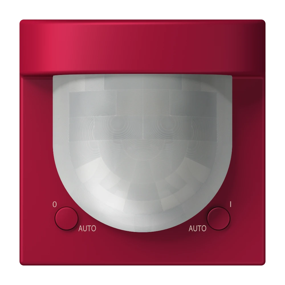 JUNG HOME motion detector, 2.20 m, rouge carmin