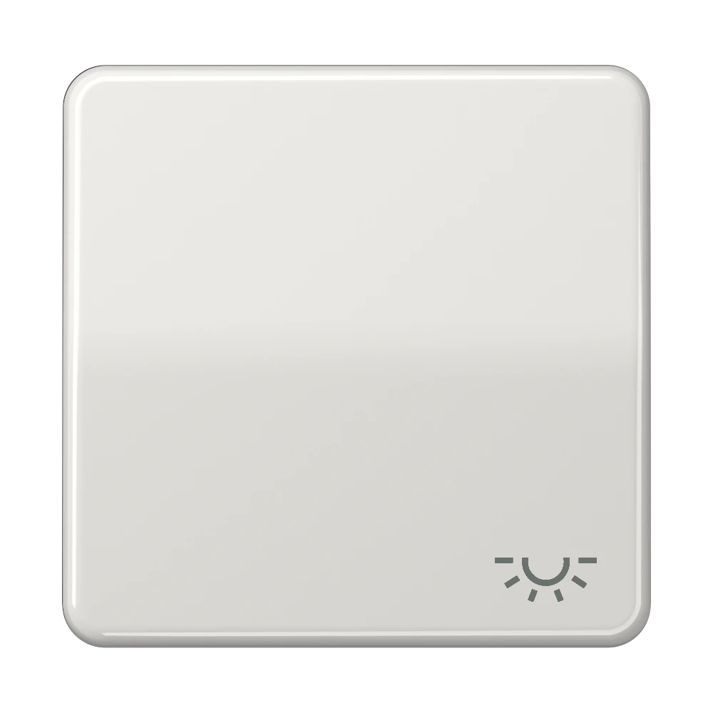 Rocker, symbol "light", light grey
