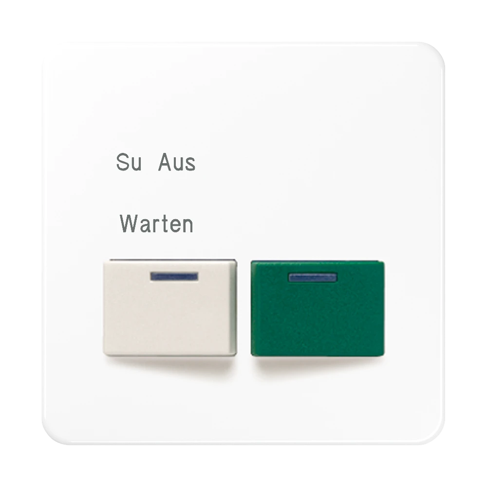 Abdeckung für Ackermann, Typ 73642 B – Dienstzimmereinheit –, alpinweiß