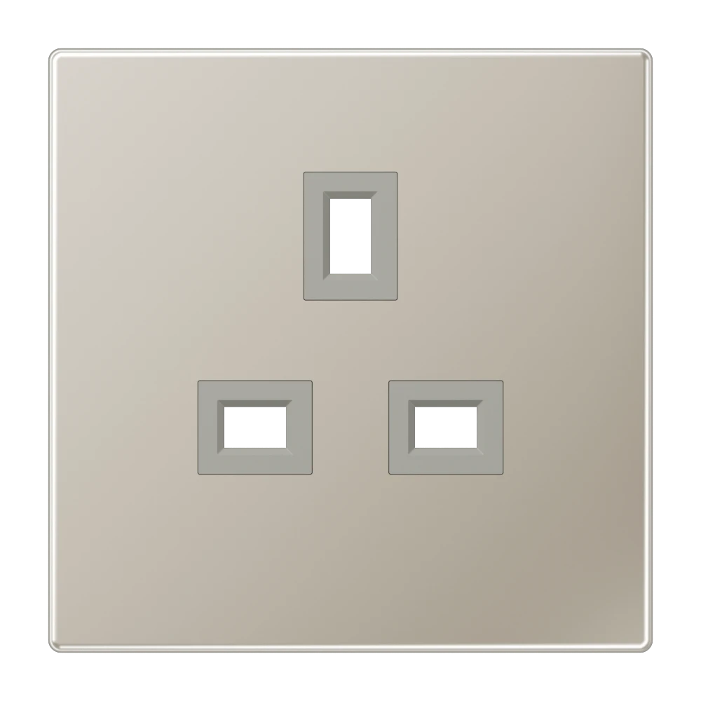 Centre plate for socket insert 521 G, stainless steel