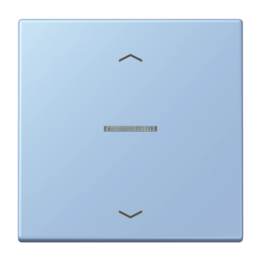 eNet push-button standard, with arrow symbols, with lens, outremer moyen (32021)