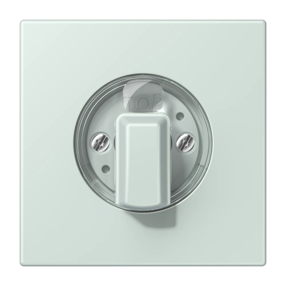 Abdeckung 1fach, für Drehschalter, céruléen pâle (32034)