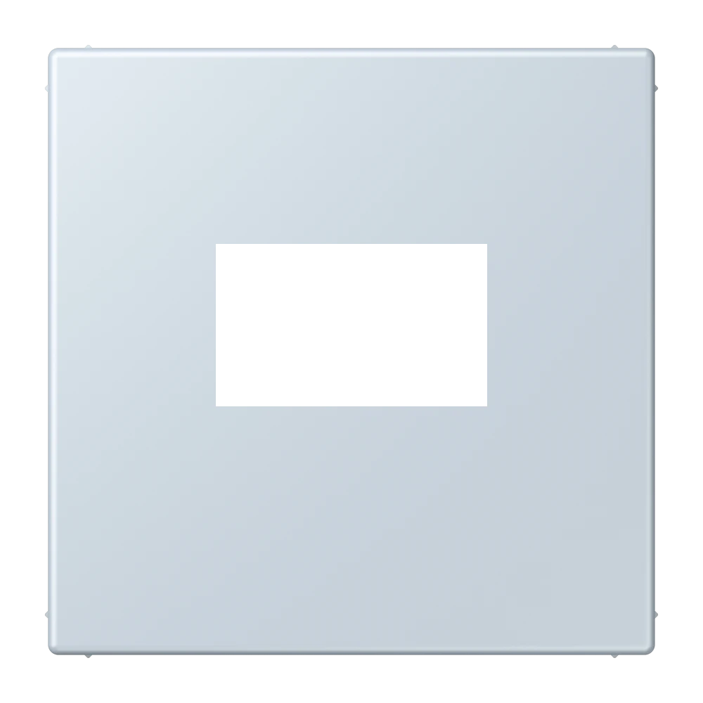 Centre plate for USB charger, outremer pâle (32023)
