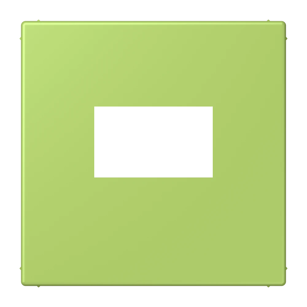 Centre plate for USB charger, vert clair (32052)