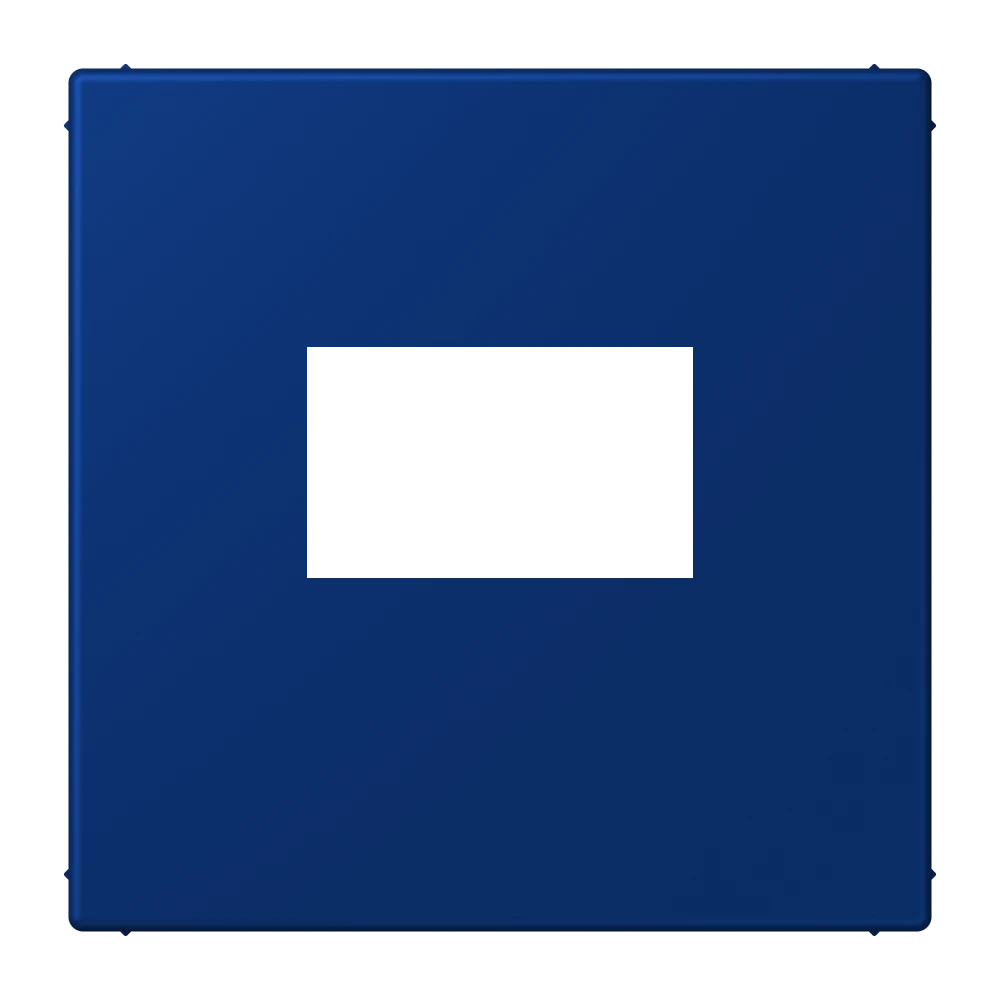 Centre plate for USB charger, bleu outremer foncé (4320T)