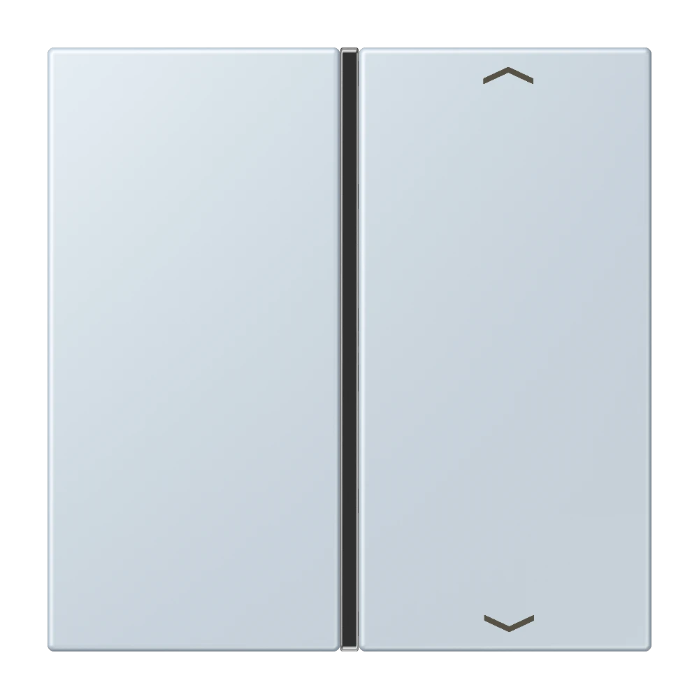 Cover 1-gang, F40, outremer pâle (32023)