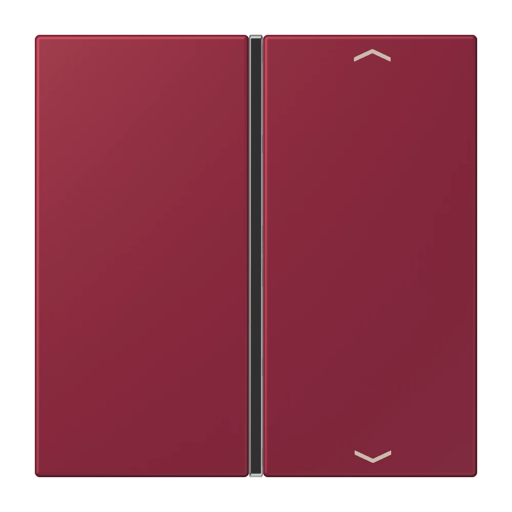 Cover 1-gang, F40, le rubis (4320M)