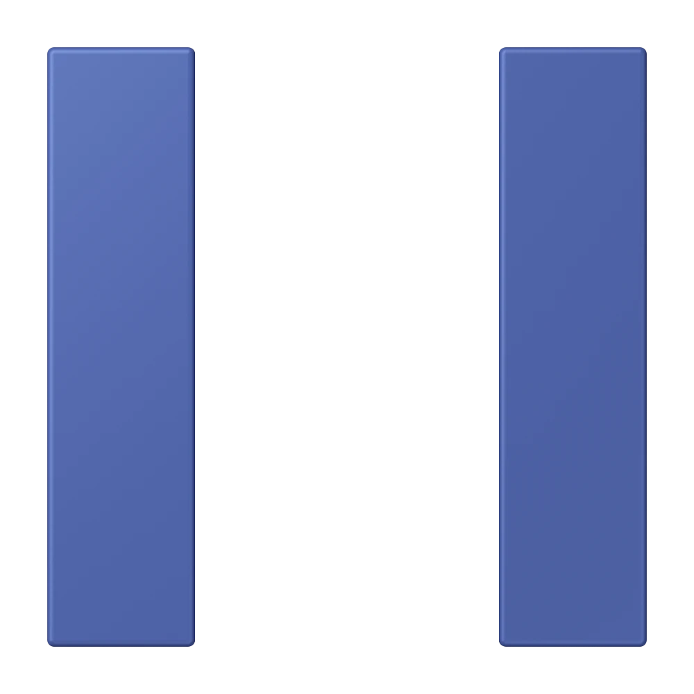 Tasterset 1-voudig, F50, bleu outremer 31 (32020)