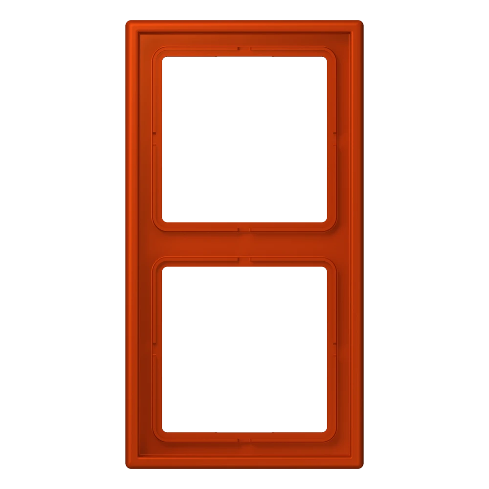 Frame 2-gang, rouge vermillon 59 (4320A)