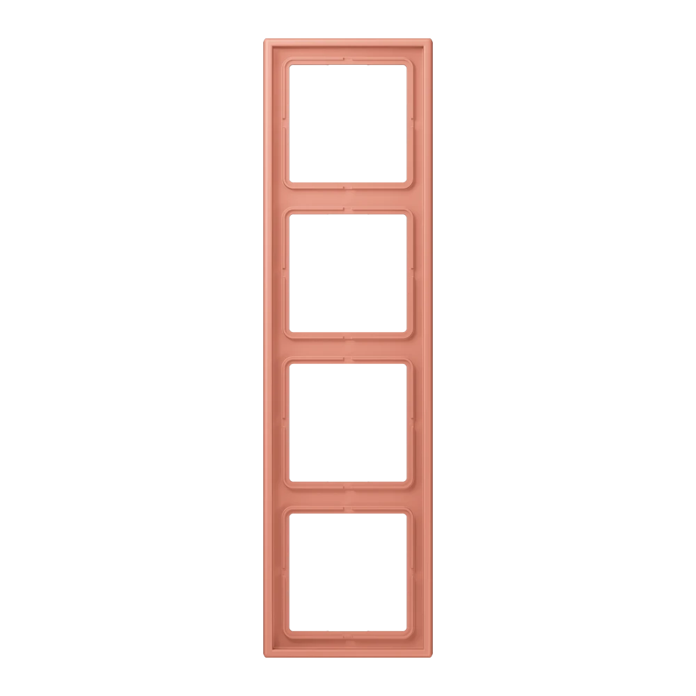 Frame 4-gang, l’ocre rouge moyen (32111)