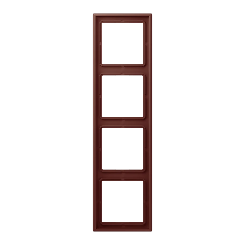 Frame 4-gang, terre sienne brûlée 31 (32120)