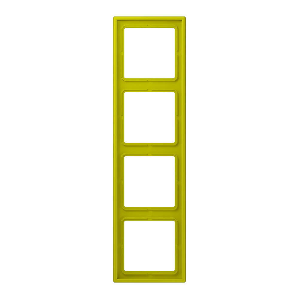 Frame 4-gang, vert olive vif (4320F)