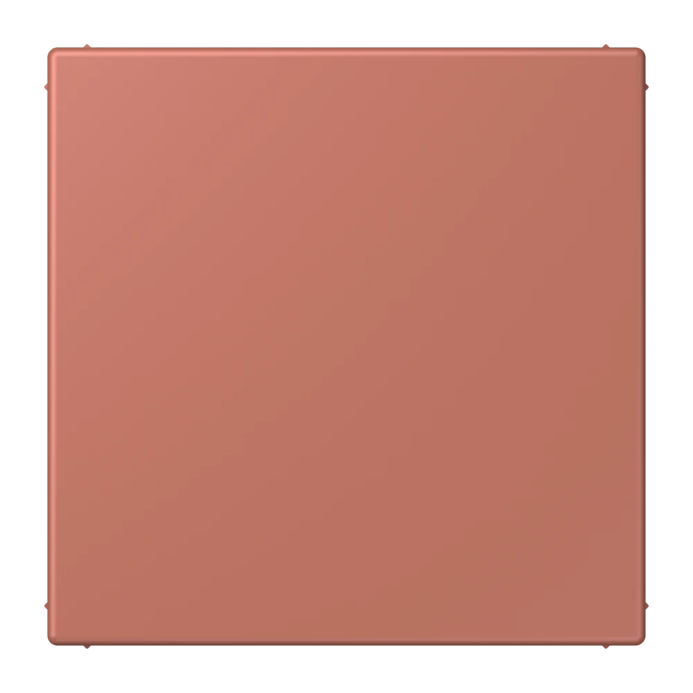 Afdekking blind (klembevestiging), terre sienne brique (32121)
