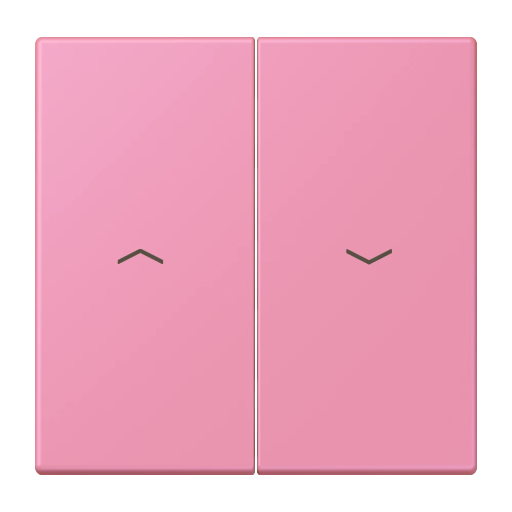 Rocker, with arrow symbols, rose vif (4320C)