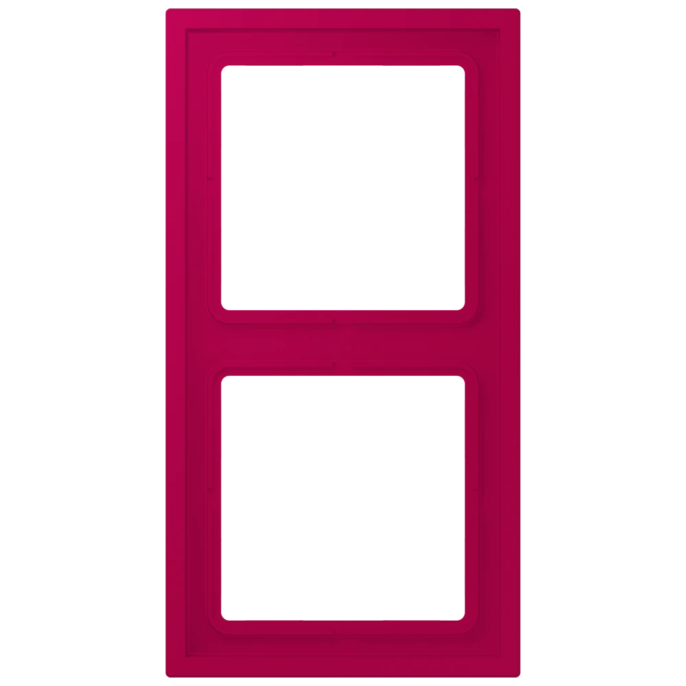 Frame 2-gang, rouge rubia (32101)
