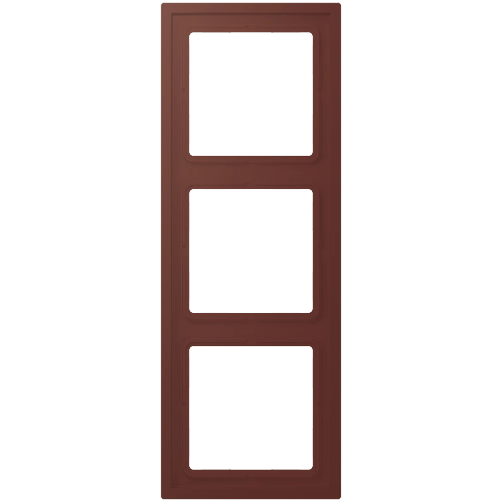 Frame 3-gang, terre sienne brûlée 31 (32120)