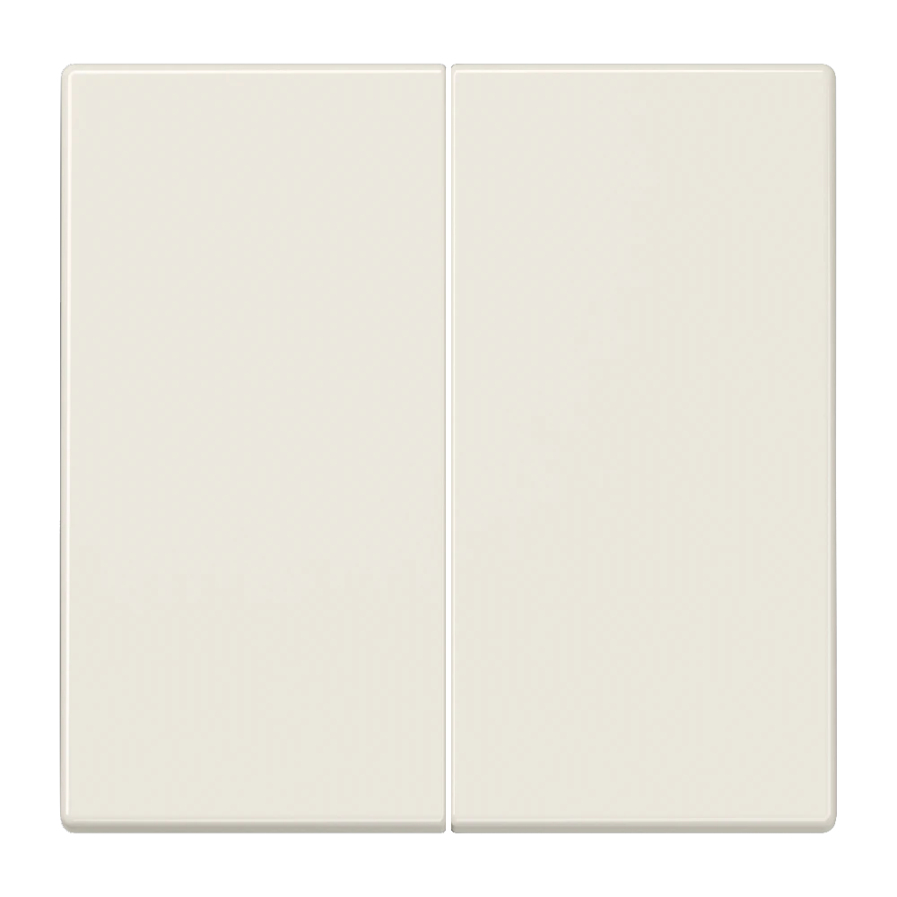 Wippe 2fach, F10, weiß (ivory)