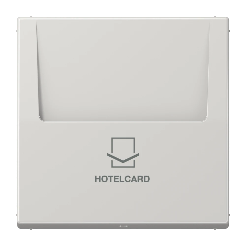 Key card holder, light grey