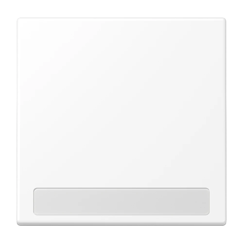 Schakelwip 1-voudig, sneeuwwit mat