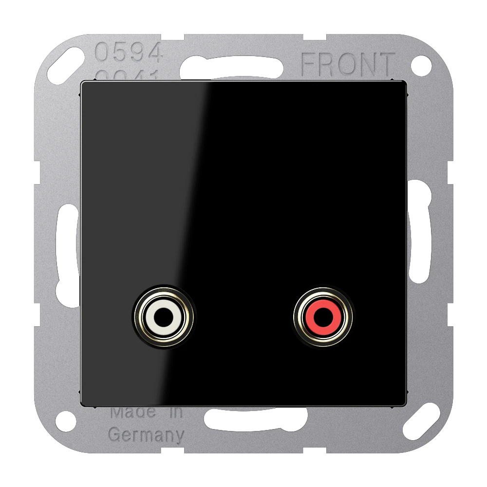 Cinch Audio (RCA), black