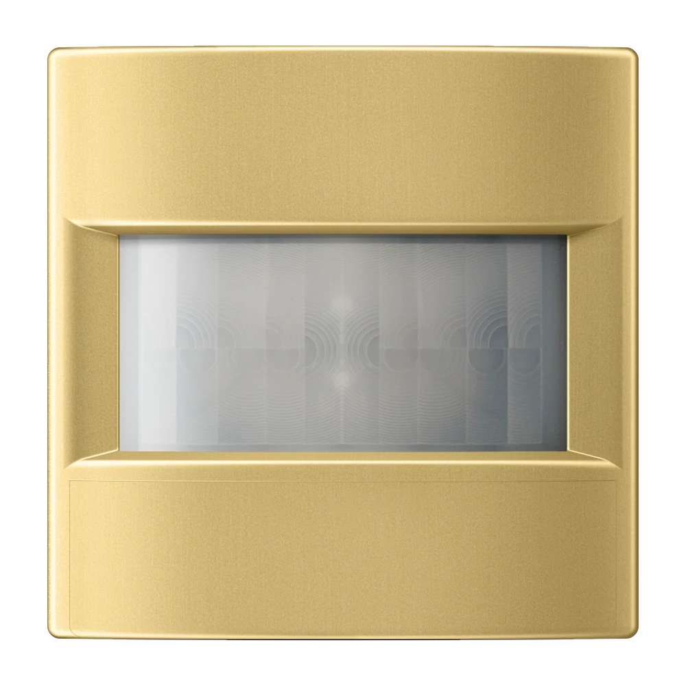 LB Management motion detector (TIME), Standard, 1,10 m, classic brass