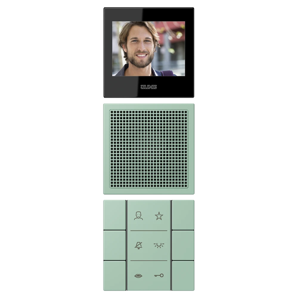 Video indoor station 2.7’’, vert anglais clair (32041)