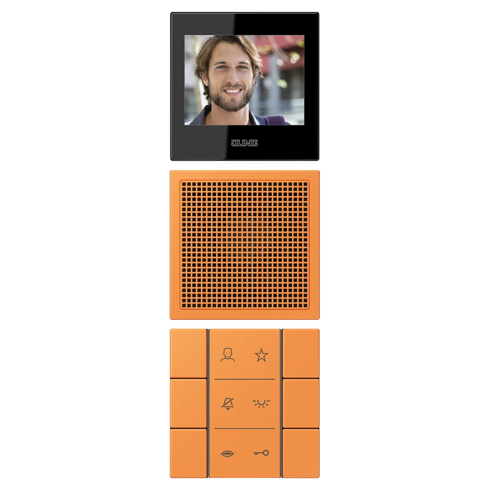 Video indoor station 2.7’’, orange clair (32081)