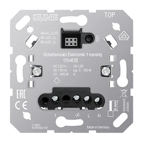 Mecanismo com saída eletrónica, 1 canal