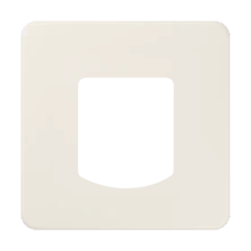 Centre plate for Ackermann, Typ 74189 A, 74189 L, ivory