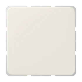 Blind-Abdeckung (gerastet), weiß (ivory)