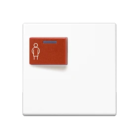 Centre plate for Ackermann, Typ 73073 F, white