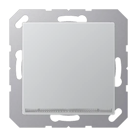 LED floor pilot light, without brightness sensor, aluminium