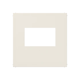 Abdeckung für USB-Ladegerät, Thermoplast, weiß (ivory)
