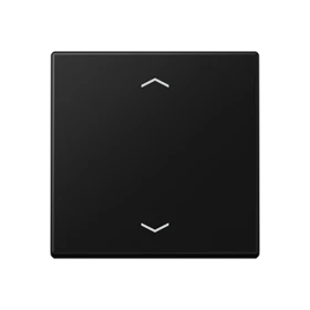 LB Management push-button, with arrow symbols, matt graphite black