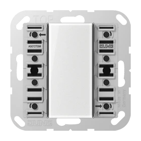 KNX standard push-button module 2-gang, F50