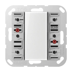 Push-button extension module 3-gang, F50