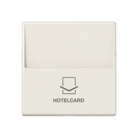 Key card holder, ivory