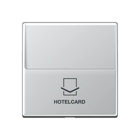 Key card holder, aluminium