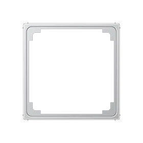 Tussenraam, 50 x 50 mm, aluminium