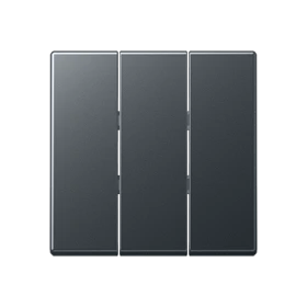 Rocker 3-gang, matt anthracite