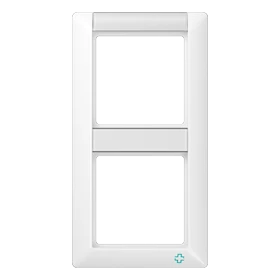 Afdekraam 2-voudig, alpine wit