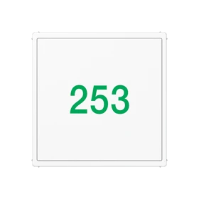 Glazen afdekking, alpine wit