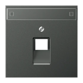 Afdekking voor IAE/UAE-aansluitdozen, 1 x 8-pole, Antraciet